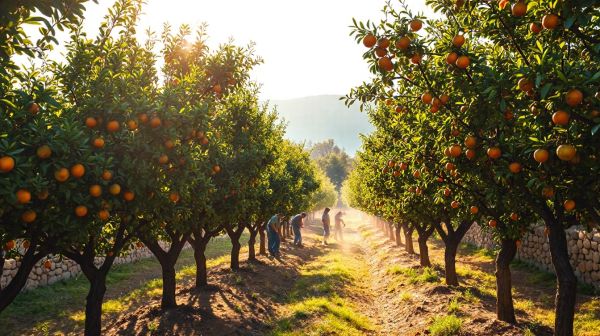 Verger HVE de clémentines corses : l'avenir de l'agriculture durable