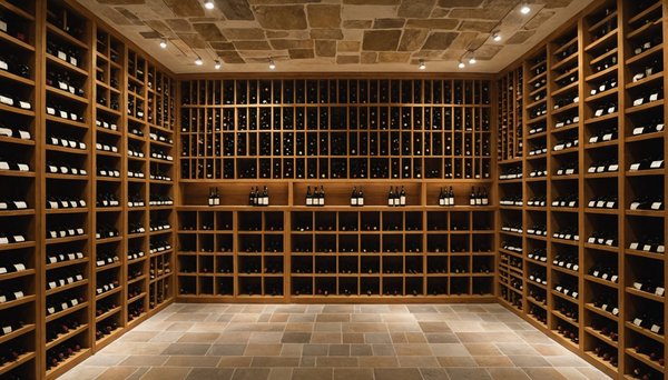 Créez votre cave à vin personnalisée aux angles avec côté vins